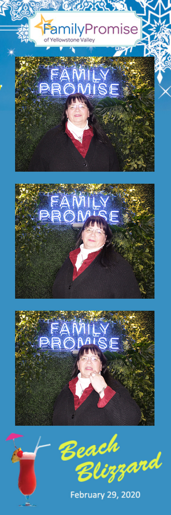 Beach Blizzard Party for a Promise- A Toast To 15 Years! | View more photos from the event at gallery.photoboothbillings.com/u/PhotoBoothBillings/Beach-Blizzard-Party-for-a-Promise-A-Toast-To-15-Years